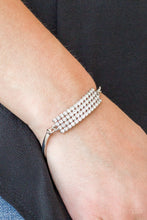 Load image into Gallery viewer, Top-Class Class - White - Paparazzi - Bracelet
