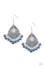 Load image into Gallery viewer, Gracefully Gatsby - Blue - Paparazzi Earrings
