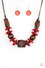 Load image into Gallery viewer, Pacific Paradise - Red- Paparazzi Necklace
