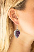 Load image into Gallery viewer, Wild Heart Wonder - Purple - Paparazzi Earrings

