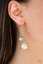 Load image into Gallery viewer, Paparazzi &quot;Timelessly Traditional &quot; White Earrings
