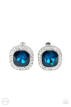 Load image into Gallery viewer, Paparazzi 💖The Fame Game - Blue Clip-On 💖 Earrings
