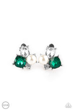 Load image into Gallery viewer, Highly High-Class - Green -  Clip-on Paparazzi  Earrings
