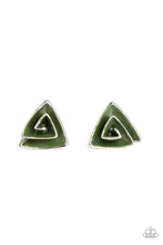 Load image into Gallery viewer, On Blast - Green - Paparazzi Earrings
