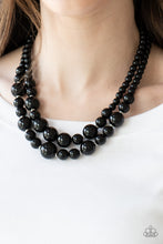 Load image into Gallery viewer, The More The Modest - Black Paparazzi Necklace
