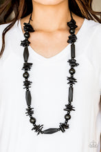 Load image into Gallery viewer, Cozumel Coast - Black Necklace- Paparazzi
