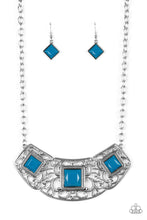 Load image into Gallery viewer, Feeling Inde-PENDANT - Blue - Paparazzi
