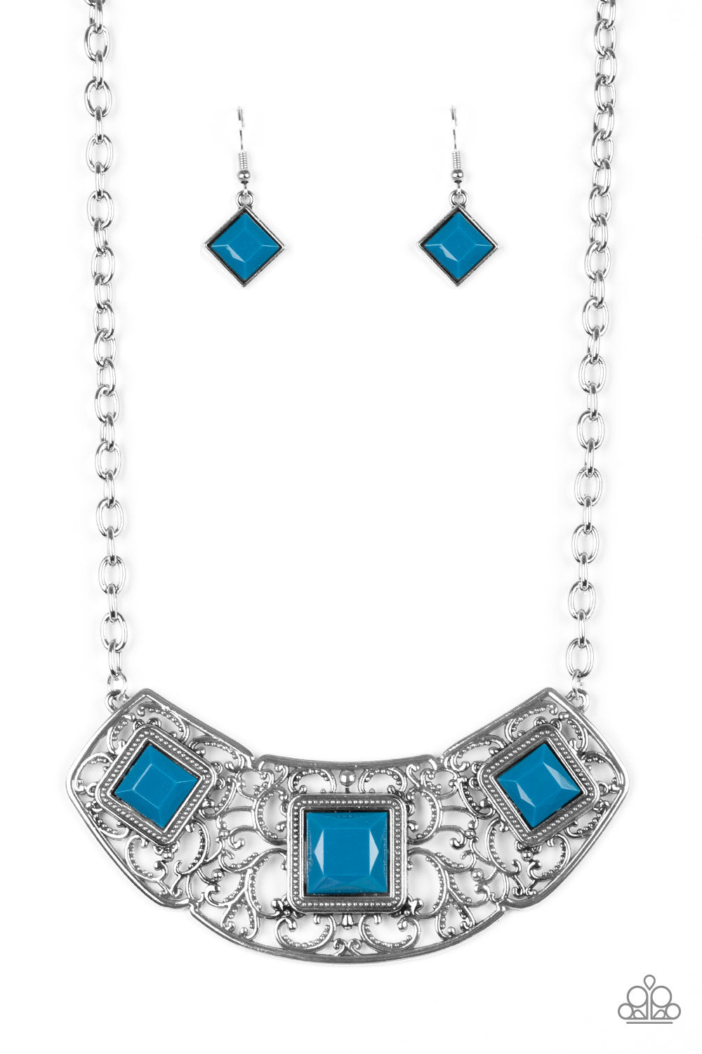 Feeling Inde-PENDANT - Blue - Paparazzi