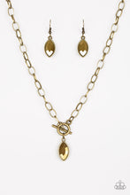 Load image into Gallery viewer, Club Sparkle - Brass Necklace Paparazzi
