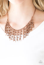 Load image into Gallery viewer, Rebel Remix - Copper Necklace  Paparazzi
