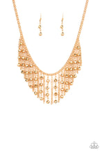 Load image into Gallery viewer, Rebel Remix - Gold Necklace- Paparazzi
