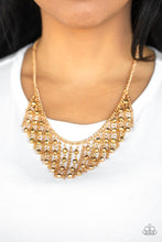 Load image into Gallery viewer, Rebel Remix - Gold Necklace- Paparazzi
