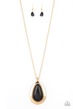 Load image into Gallery viewer, BADLAND To The Bone - Gold Necklace- Paparazzi
