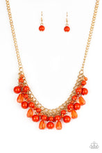 Load image into Gallery viewer, Tour de Trendsetter - Orange - Paparazzi Necklace
