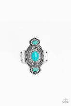 Load image into Gallery viewer, Dune Drifter - Blue - Paparazzi Ring
