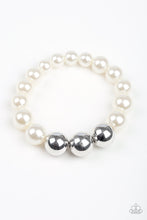 Load image into Gallery viewer, All Dressed UPTOWN - White Bracelet Paparazzi
