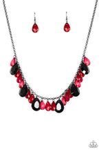 Load image into Gallery viewer, Hurricane Season - Red Paparazzi Necklace
