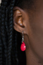 Load image into Gallery viewer, Hurricane Season - Red Paparazzi Necklace
