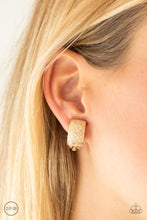 Load image into Gallery viewer, Cirque Du Couture - Gold -  Clip-on Paparazzi  Earrings

