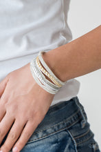 Load image into Gallery viewer, Fashion Fiend - White Bracelet- Paparazzi
