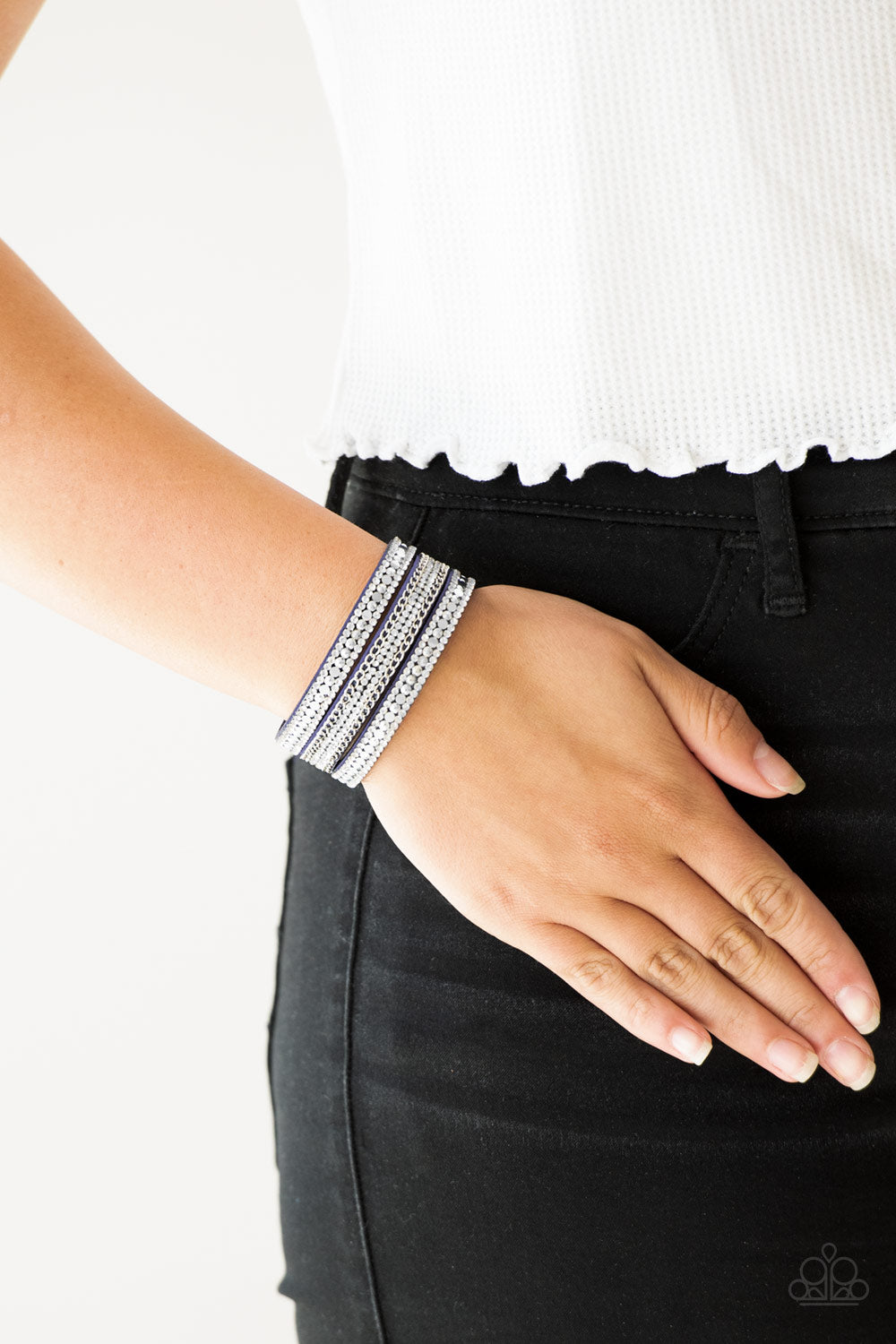 Fashion Fanatic - Blue - Paparazzi Bracelet