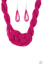 Load image into Gallery viewer, A Standing Ovation- Pink Seed Bead Necklace
