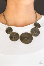 Load image into Gallery viewer, Deserves A Medal - Brass - Paparazzi Necklace
