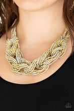 Load image into Gallery viewer, City Catwalk Gold Paparazzi Necklace
