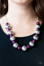 Load image into Gallery viewer, Top Pop - Purple - Paparazzi - Necklace
