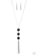 Load image into Gallery viewer, Triple Shimmer - Black - Paparazzi Necklace
