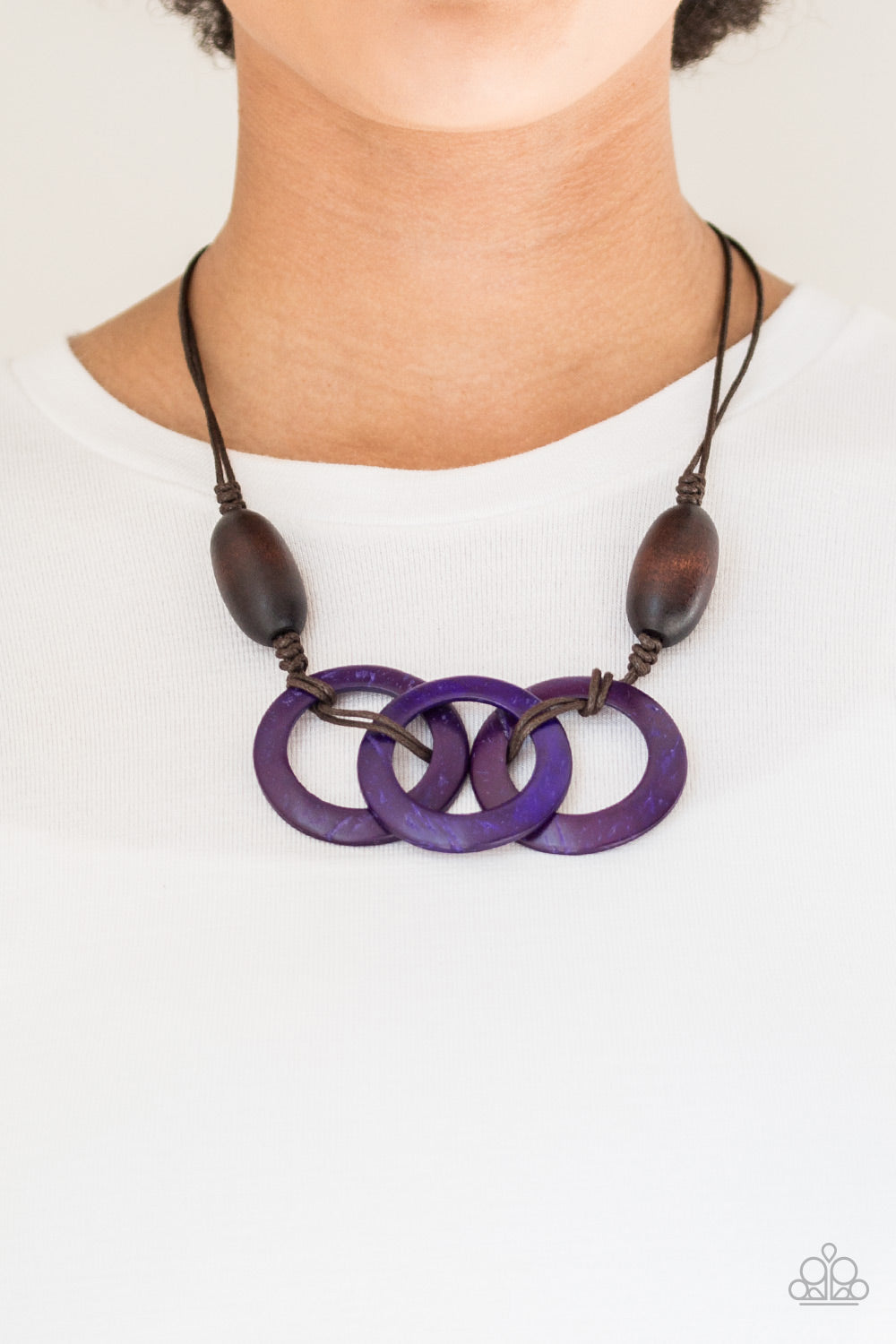 Bahama Drama - Purple - Paparazzi Accessories