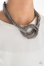 Load image into Gallery viewer, Knotted Knockout - Black - Paparazzi
