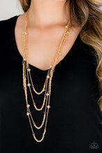 Load image into Gallery viewer, Open For Opulence - Gold - Paparazzi
