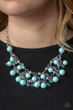 Load image into Gallery viewer, Seaside Soiree - Blue - Paparazzi Necklace
