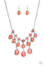 Load image into Gallery viewer, Mermaid Marmalade - Orange - Paparazzi Necklace
