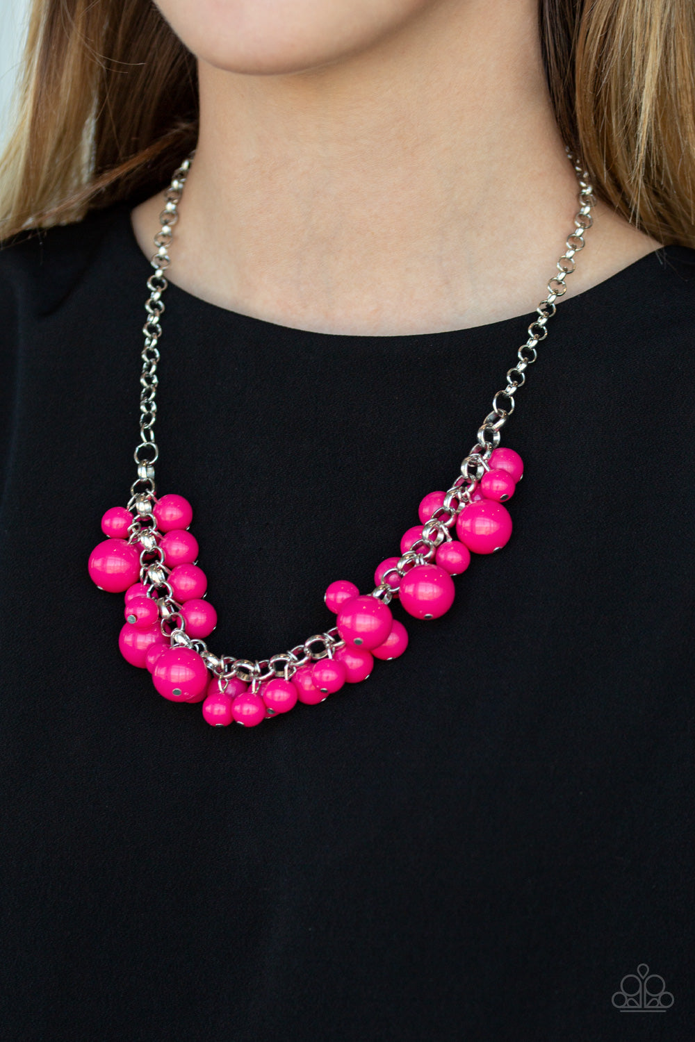 Paparazzi Walk This BROADWAY - Pink Necklace