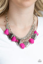Load image into Gallery viewer, Change Of Heart - Pink - Paparazzi Necklace
