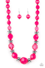 Load image into Gallery viewer, Dine and Dash - Pink - Paparazzi Necklace
