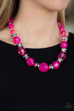 Load image into Gallery viewer, Dine and Dash - Pink - Paparazzi Necklace
