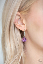 Load image into Gallery viewer, Crystal Charm - Purple - Paparazzi
