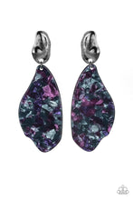 Load image into Gallery viewer, Fish Out Of Water - Purple  Earrings- Paparazzi
