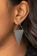 Load image into Gallery viewer, Have A Bite - Black - Paparazzi Earrings
