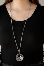 Load image into Gallery viewer, Breaking Pattern - Silver Paparazzi Necklace
