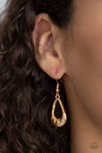 Load image into Gallery viewer, Teardrop Envy - Gold Necklace Paparazzi
