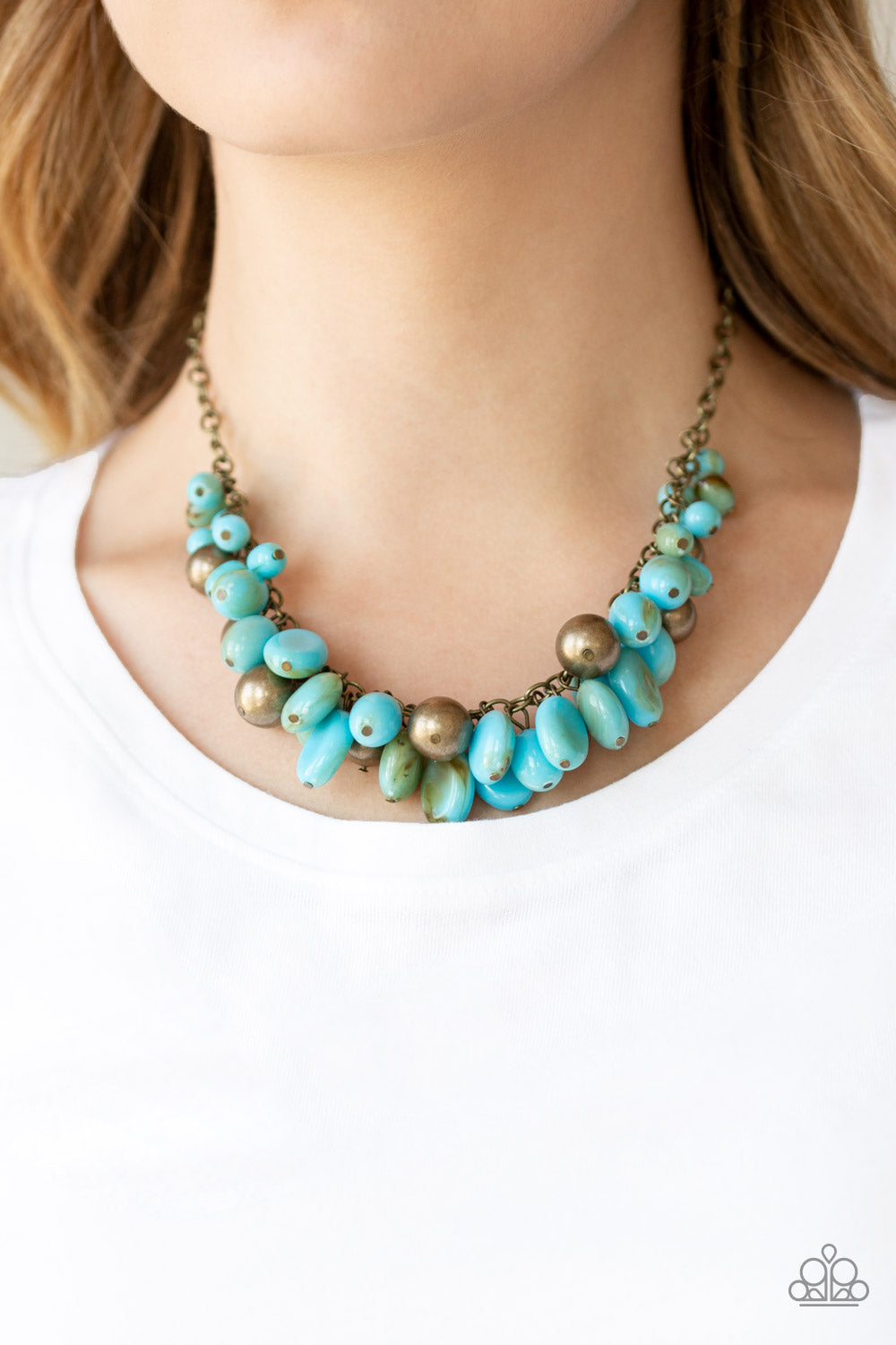 Full Out Fringe - Blue - Paparazzi
