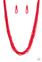 Load image into Gallery viewer, Paparazzi Necklace ~ Congo Colada  Red
