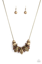 Load image into Gallery viewer, Paparazzi Accessories Metro Mantra - Brass
