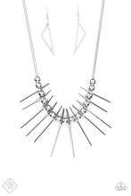 Load image into Gallery viewer, Paparazzi Fully Charged Silver - Necklace

