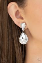 Load image into Gallery viewer, Aim For The MEGASTARS - White Earrings- Paparazzi
