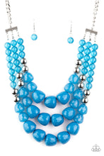 Load image into Gallery viewer, Forbidden Fruit - Blue - Paparazzi Necklace
